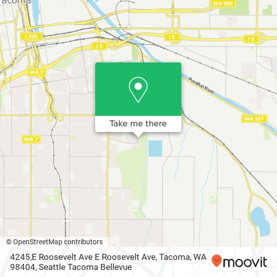 4245,E Roosevelt Ave E Roosevelt Ave, Tacoma, WA 98404 map