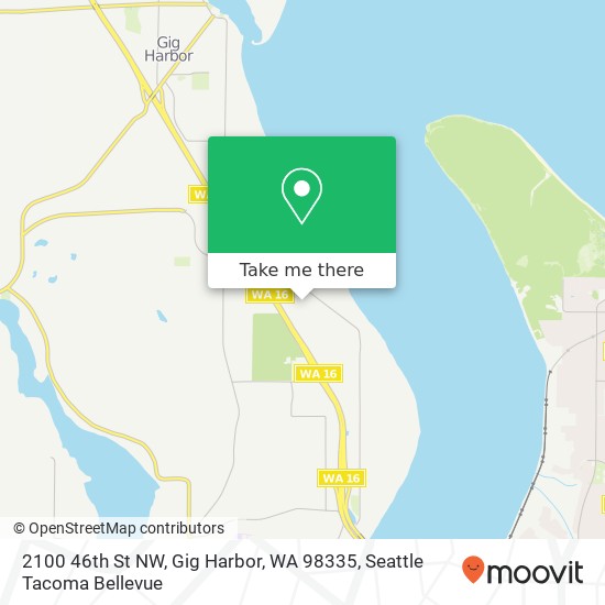 2100 46th St NW, Gig Harbor, WA 98335 map