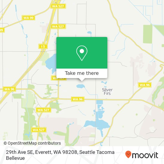 Mapa de 29th Ave SE, Everett, WA 98208