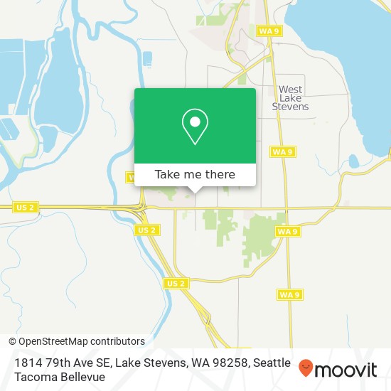 1814 79th Ave SE, Lake Stevens, WA 98258 map