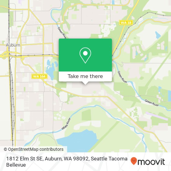 1812 Elm St SE, Auburn, WA 98092 map