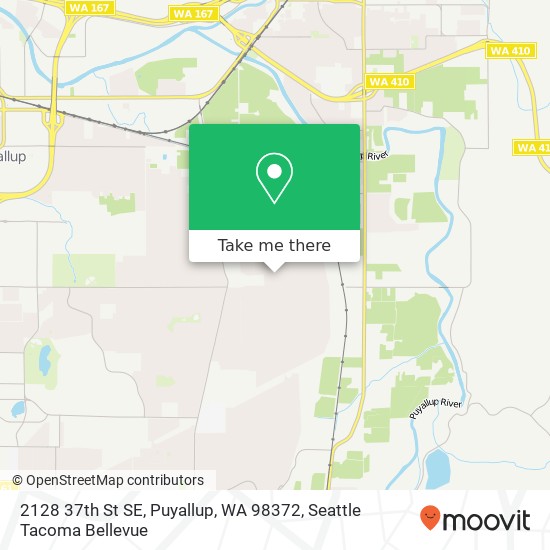 2128 37th St SE, Puyallup, WA 98372 map