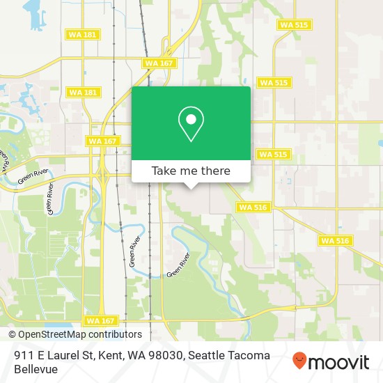 911 E Laurel St, Kent, WA 98030 map