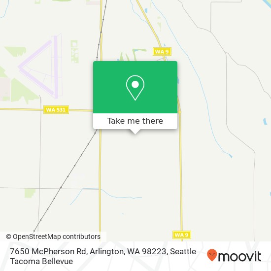 7650 McPherson Rd, Arlington, WA 98223 map