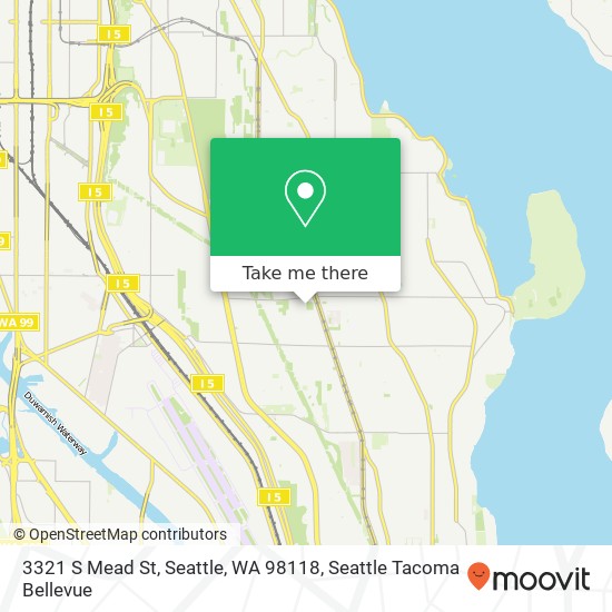 3321 S Mead St, Seattle, WA 98118 map