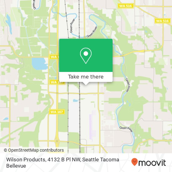 Wilson Products, 4132 B Pl NW map