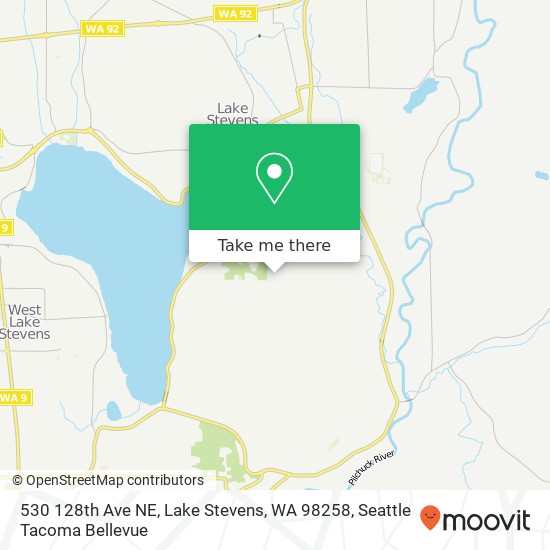 530 128th Ave NE, Lake Stevens, WA 98258 map