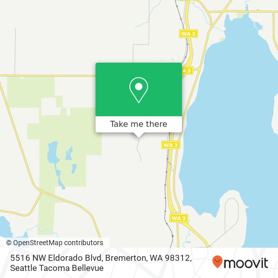 5516 NW Eldorado Blvd, Bremerton, WA 98312 map