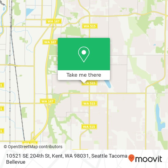 10521 SE 204th St, Kent, WA 98031 map