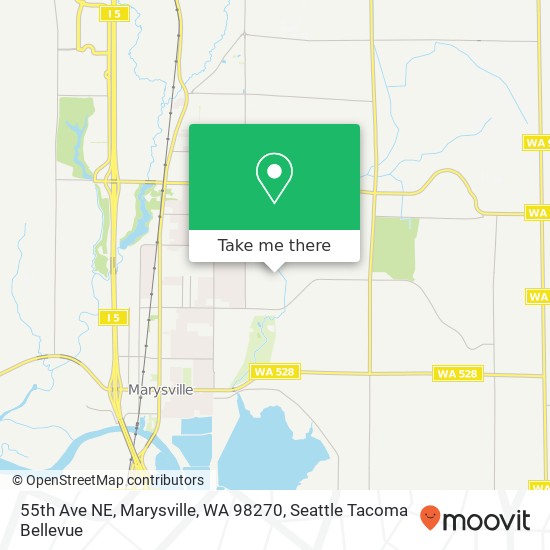 Mapa de 55th Ave NE, Marysville, WA 98270