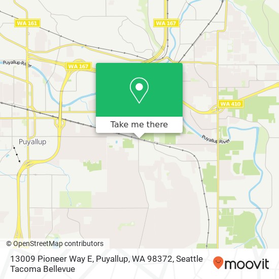 13009 Pioneer Way E, Puyallup, WA 98372 map