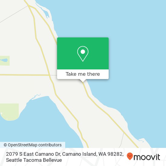 Mapa de 2079 S East Camano Dr, Camano Island, WA 98282