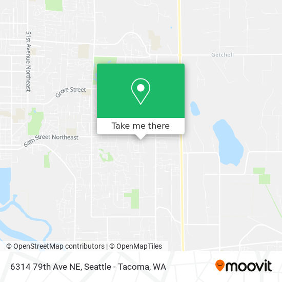 Mapa de 6314 79th Ave NE