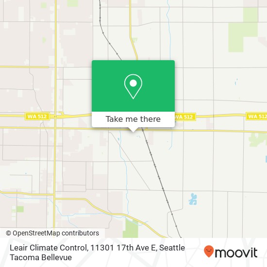 Leair Climate Control, 11301 17th Ave E map