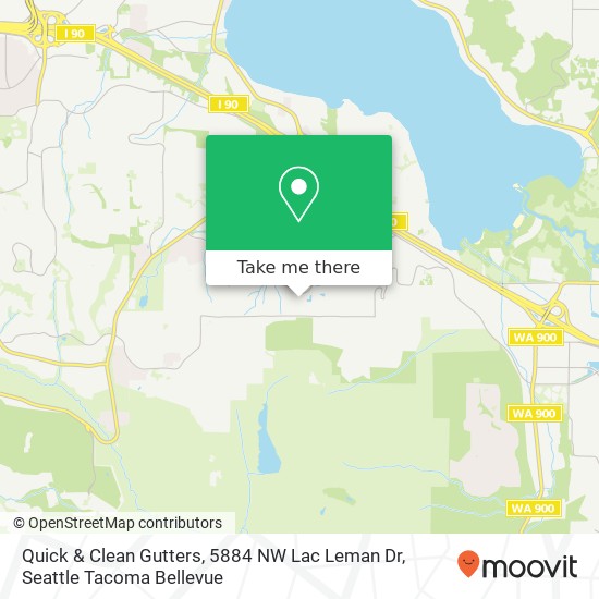 Quick & Clean Gutters, 5884 NW Lac Leman Dr map