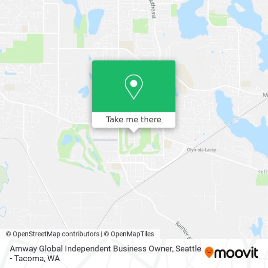 Mapa de Amway Global Independent Business Owner