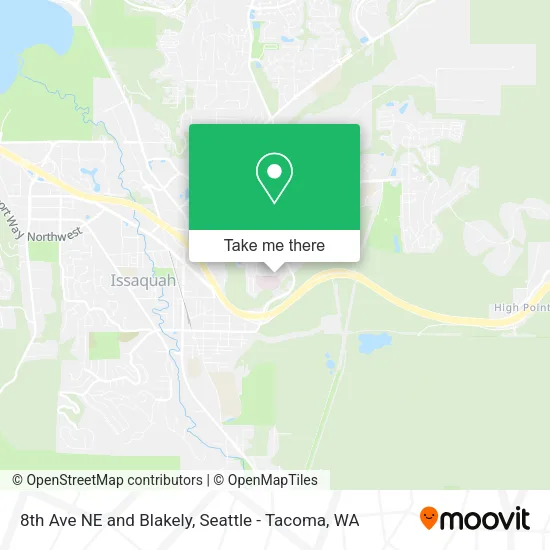 Mapa de 8th Ave NE and Blakely