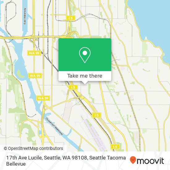 17th Ave Lucile, Seattle, WA 98108 map