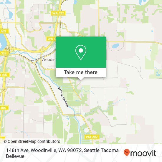 Mapa de 148th Ave, Woodinville, WA 98072