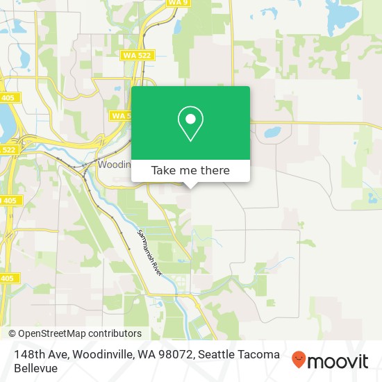 Mapa de 148th Ave, Woodinville, WA 98072