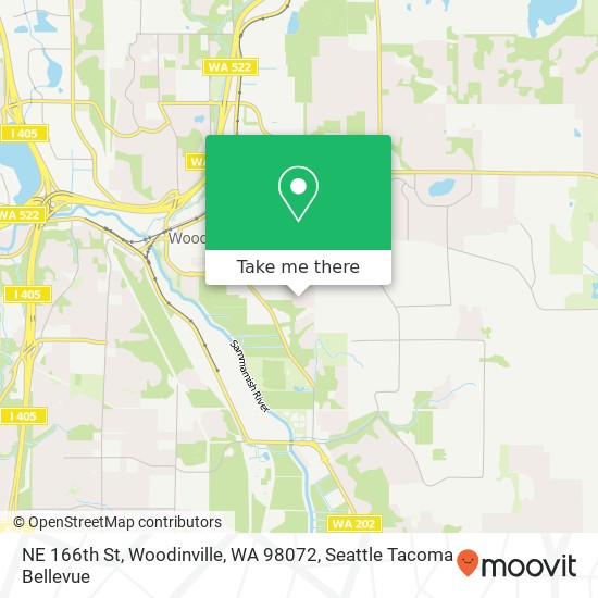 NE 166th St, Woodinville, WA 98072 map