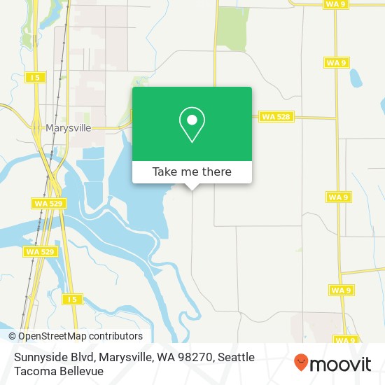 Sunnyside Blvd, Marysville, WA 98270 map