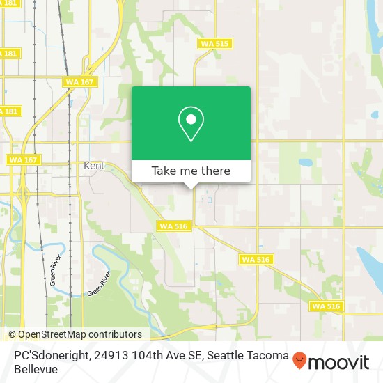 Mapa de PC'Sdoneright, 24913 104th Ave SE