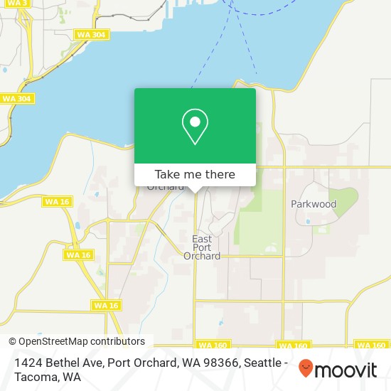 1424 Bethel Ave, Port Orchard, WA 98366 map