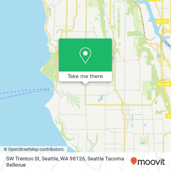 SW Trenton St, Seattle, WA 98126 map