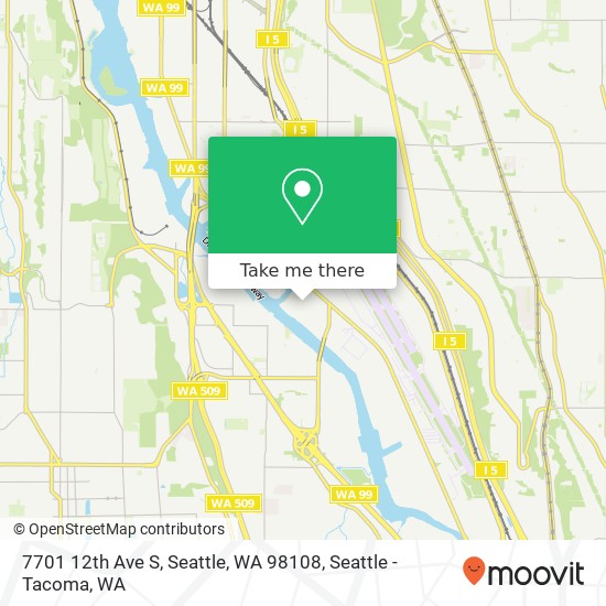 7701 12th Ave S, Seattle, WA 98108 map