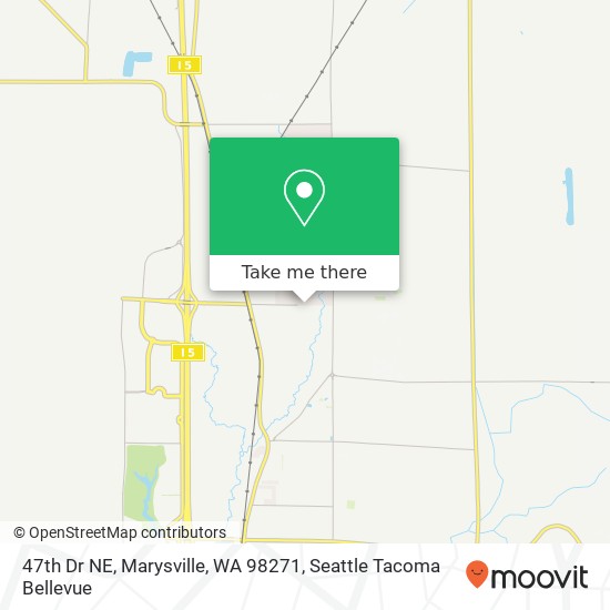 47th Dr NE, Marysville, WA 98271 map