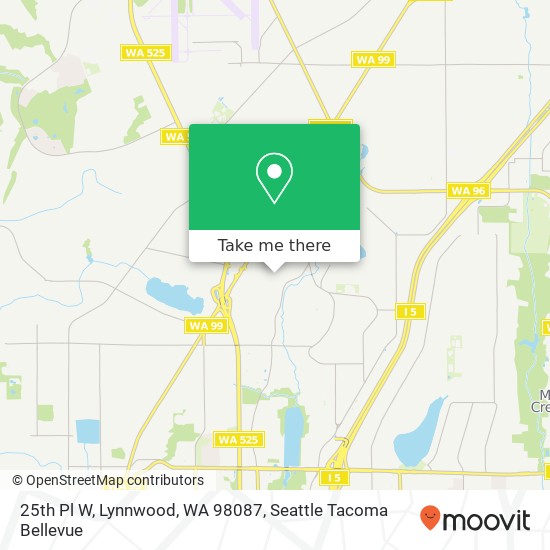 25th Pl W, Lynnwood, WA 98087 map