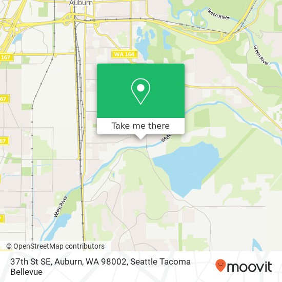 Mapa de 37th St SE, Auburn, WA 98002