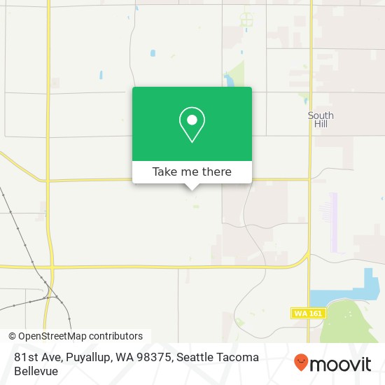 81st Ave, Puyallup, WA 98375 map