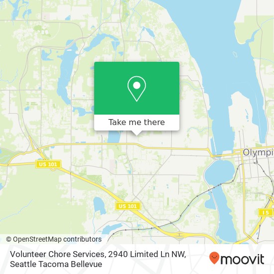 Volunteer Chore Services, 2940 Limited Ln NW map