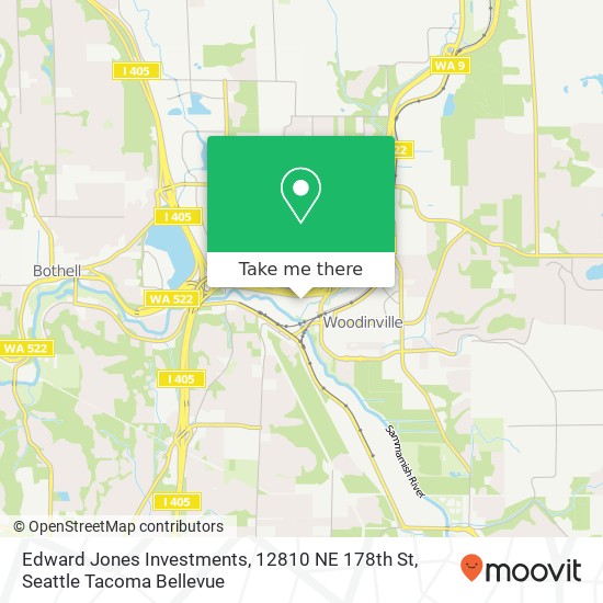 Edward Jones Investments, 12810 NE 178th St map