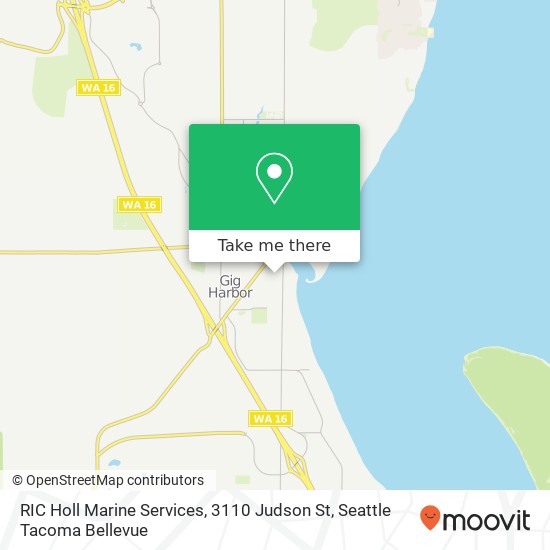 RIC Holl Marine Services, 3110 Judson St map