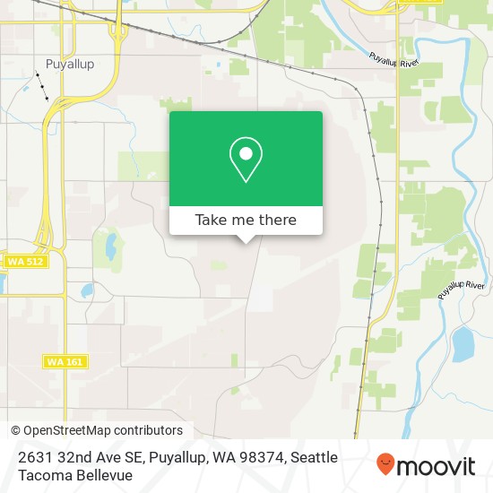 2631 32nd Ave SE, Puyallup, WA 98374 map