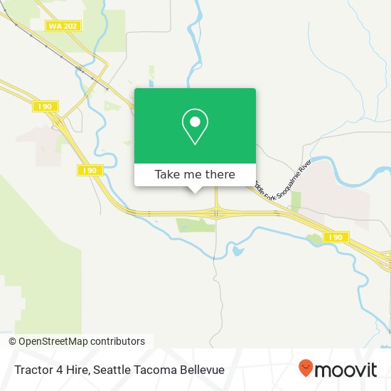 Tractor 4 Hire map