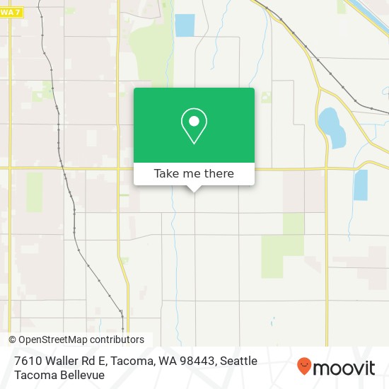 7610 Waller Rd E, Tacoma, WA 98443 map