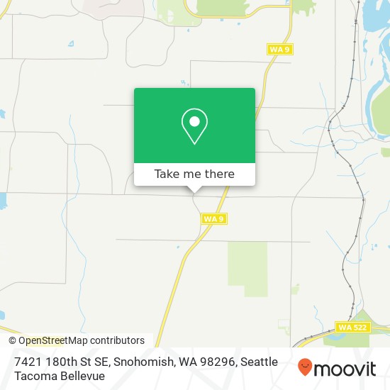 7421 180th St SE, Snohomish, WA 98296 map