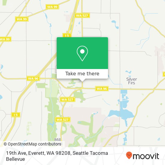 19th Ave, Everett, WA 98208 map