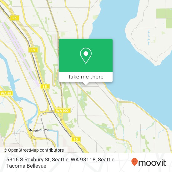 5316 S Roxbury St, Seattle, WA 98118 map