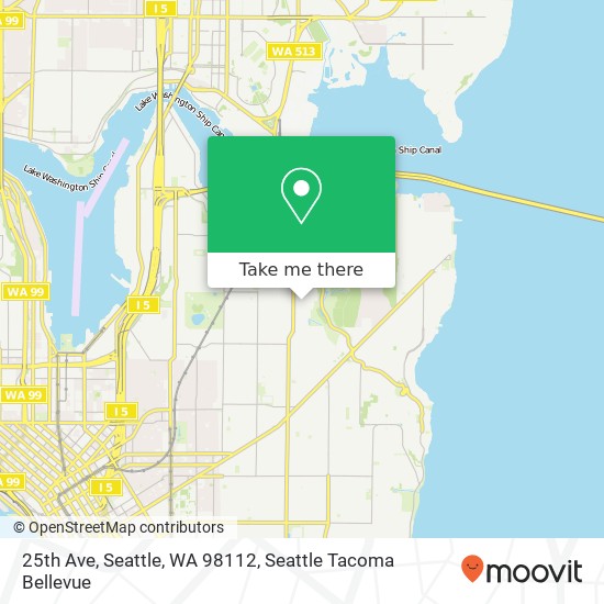 25th Ave, Seattle, WA 98112 map