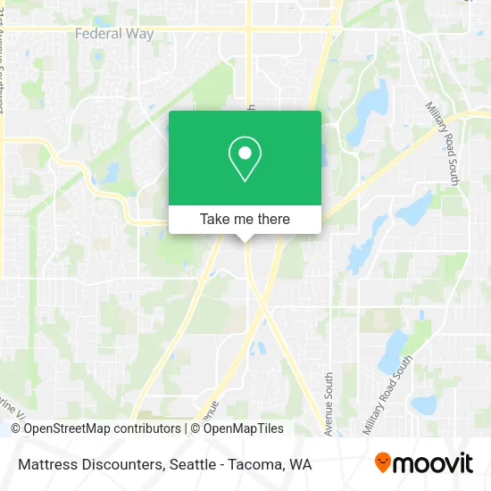 Mapa de Mattress Discounters