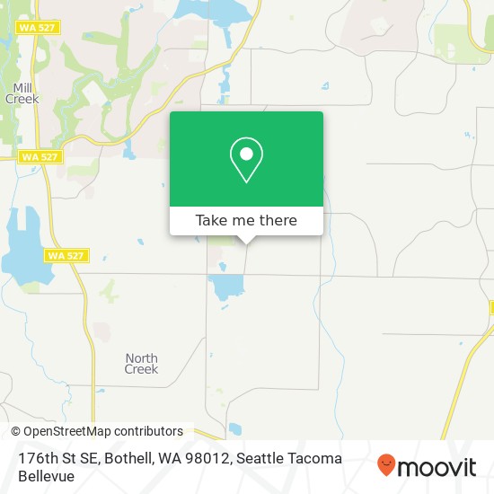 176th St SE, Bothell, WA 98012 map