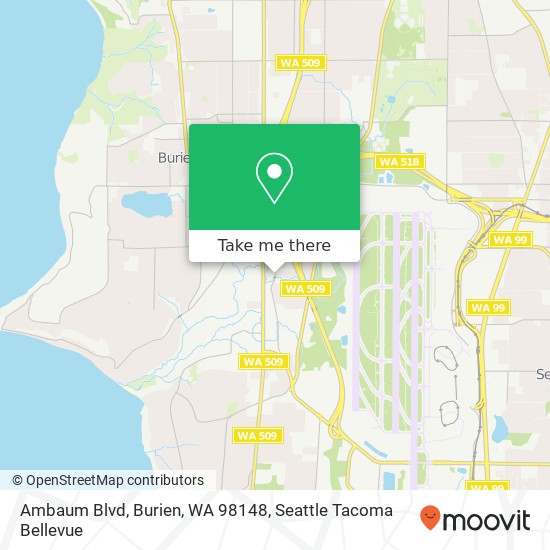 Ambaum Blvd, Burien, WA 98148 map