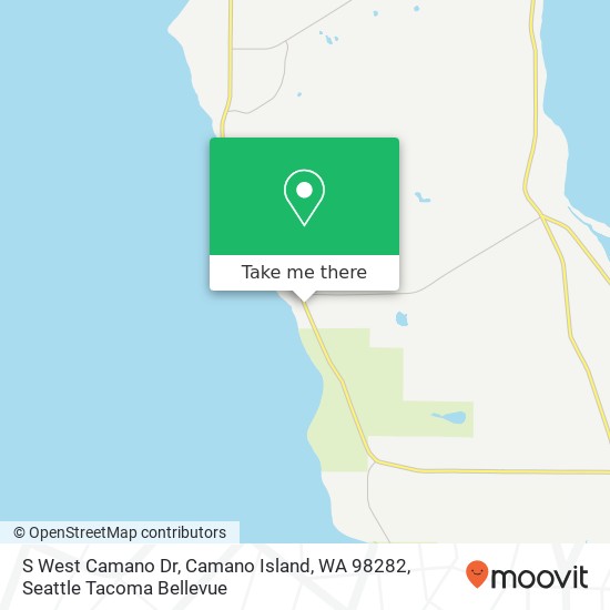 S West Camano Dr, Camano Island, WA 98282 map
