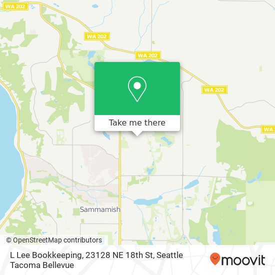 L Lee Bookkeeping, 23128 NE 18th St map