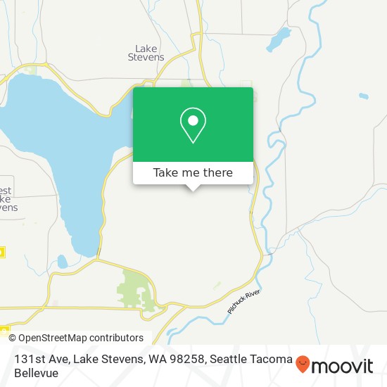 Mapa de 131st Ave, Lake Stevens, WA 98258